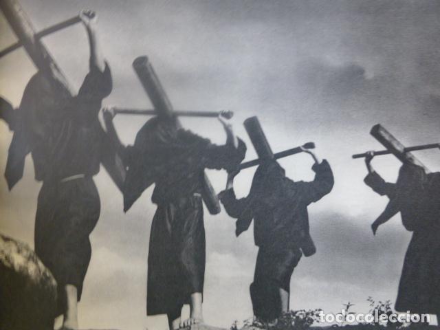 Colecionismo: RONCESVALLES NAVARRA CRUCEROS ANTIGUA LAMINA HUECOGRABADO A&Ntilde;OS 50