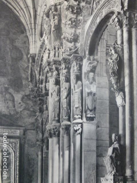 Colecionismo: ORENSE PORTICO DEL PARAISO ANTIGUA LAMINA HUECOGRABADO A&Ntilde;OS 50
