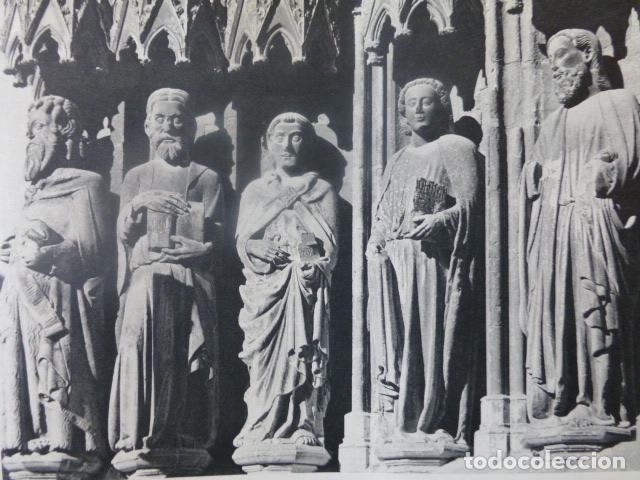 Coleccionismo: TARRAGONA APOSTOLADO DE LA CATEDRAL ANTIGUA LAMINA HUECOGRABADO A&Ntilde;OS 50