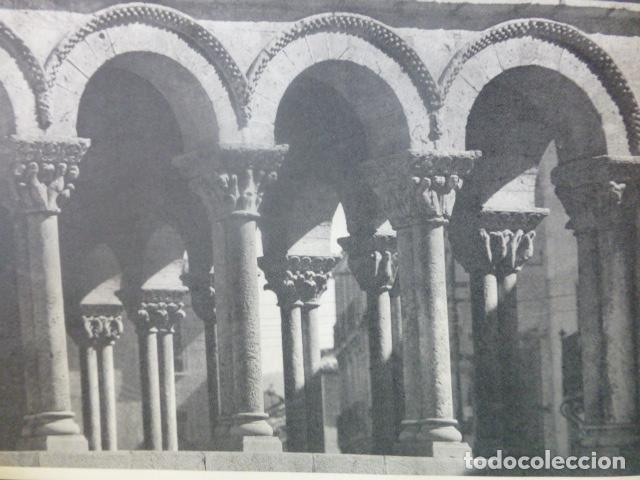 Collectionnisme: SEGOVIA ATRIO DE SAN MART&Iacute;N CLAUSTRO ANTIGUA LAMINA HUECOGRABADO A&Ntilde;OS 50