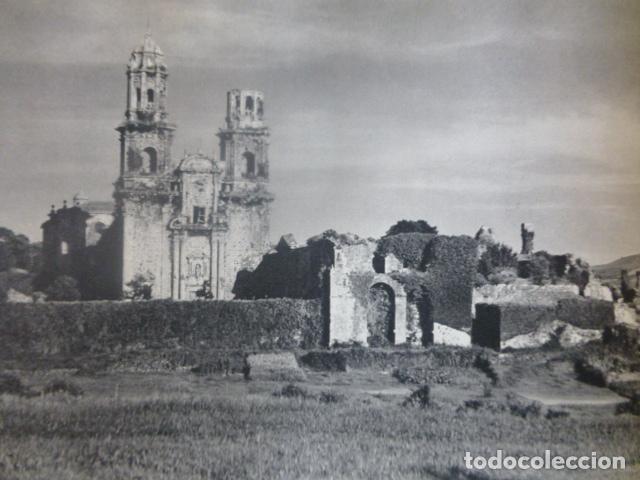 Coleccionismo: SOBRADO DE LOS MONJES LA CORU&Ntilde;A MONASTERIO ANTIGUA LAMINA HUECOGRABADO A&Ntilde;OS 50