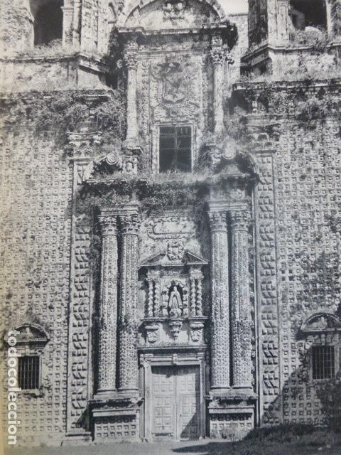 Collectionnisme: SOBRADO DE LOS MONJES LA CORU&Ntilde;A MONASTERIO ANTIGUA LAMINA HUECOGRABADO A&Ntilde;OS 50