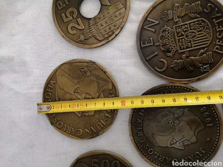 Coleccionismo: Lote monedas posa vasos - Foto 4