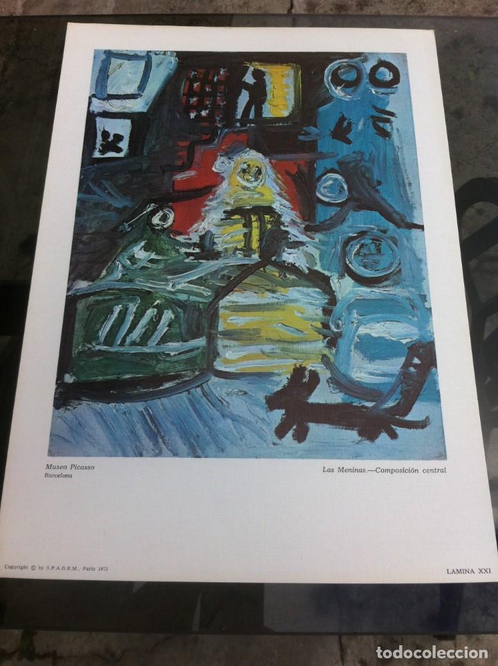 Collecting paper: L&Aacute;MINA EN CARTULINA DE LABORATORIO FARMAC&Eacute;UTICO. 34 X 24 cm. MUSEO PICASSO