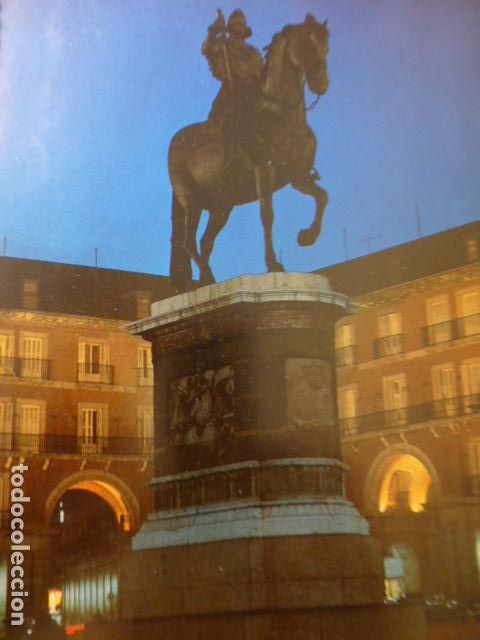 Collecting paper: MADRID PLAZA MAYOR L&Aacute;MINA HUECOGRABADO A&Ntilde;OS 50