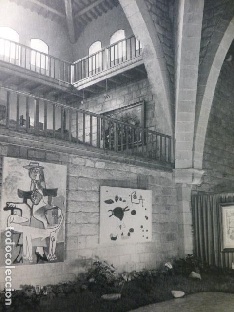 Collecting paper: BARCELONA MUSEO MIR&Oacute; L&Aacute;MINA HUECOGRABADO A&Ntilde;OS 50