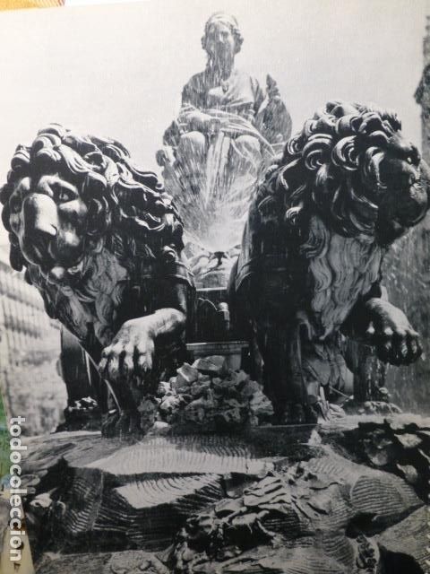 Collecting paper: MADRID LA CIBELES L&Aacute;MINA HUECOGRABADO A&Ntilde;OS 50