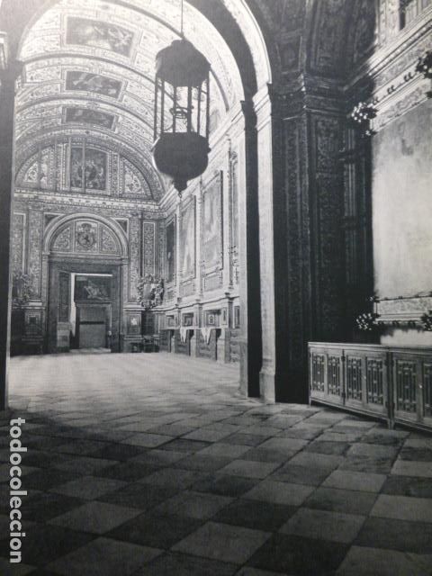 Collecting paper: GUADALUPE CACERES SACRISTIA L&Aacute;MINA HUECOGRABADO A&Ntilde;OS 50