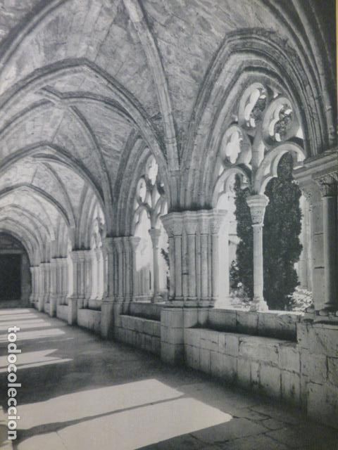 Collectionnisme: TARRAGONA MONASTERIO DE POBLET L&Aacute;MINA HUECOGRABADO A&Ntilde;OS 50
