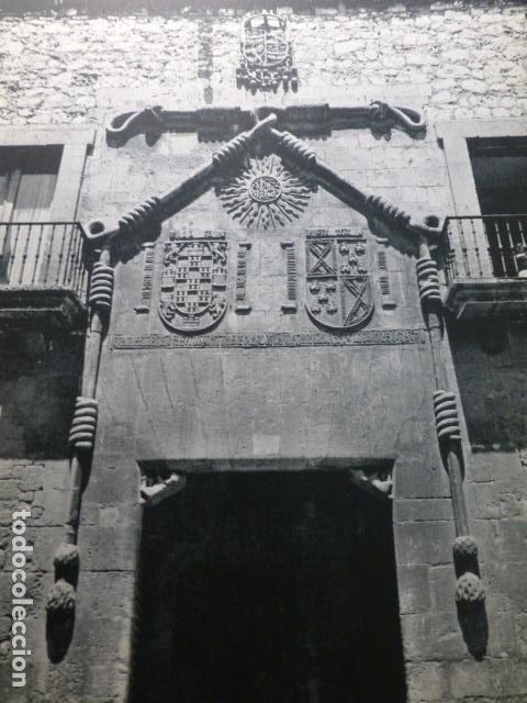 Collecting paper: BURGOS LA CASA DEL CORDON L&Aacute;MINA HUECOGRABADO A&Ntilde;OS 50