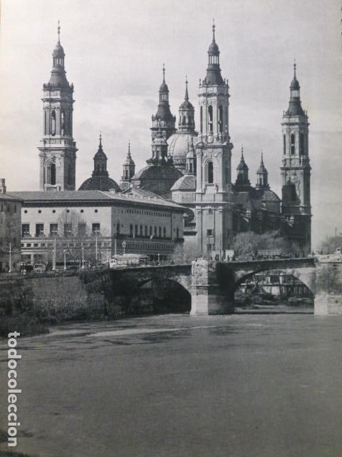 Collecting paper: ZARAGOZA EL PILAR L&Aacute;MINA HUECOGRABADO A&Ntilde;OS 50