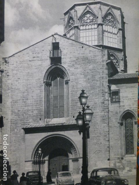 Coleccionismo: VALENCIA CATEDRAL L&Aacute;MINA HUECOGRABADO A&Ntilde;OS 50