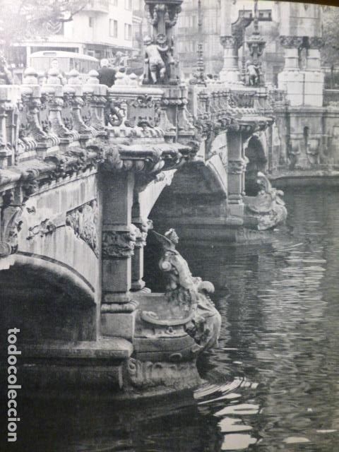 Collecting paper: SAN SEBASTI&Aacute;N DETALLE PUENTE SOBRE EL URUMEA L&Aacute;MINA HUECOGRABADO A&Ntilde;OS 50