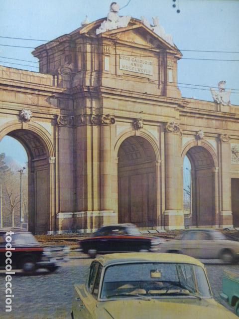 Colecionismo: MADRID PUERTA DE ALCALA L&Aacute;MINA HUECOGRABADO A&Ntilde;OS 50