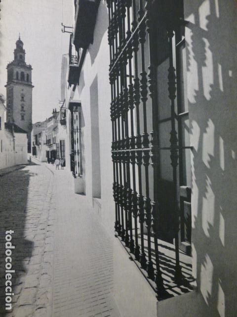 Collecting paper: LEBRIJA SEVILLA DETALLE URBANO L&Aacute;MINA HUECOGRABADO A&Ntilde;OS 50