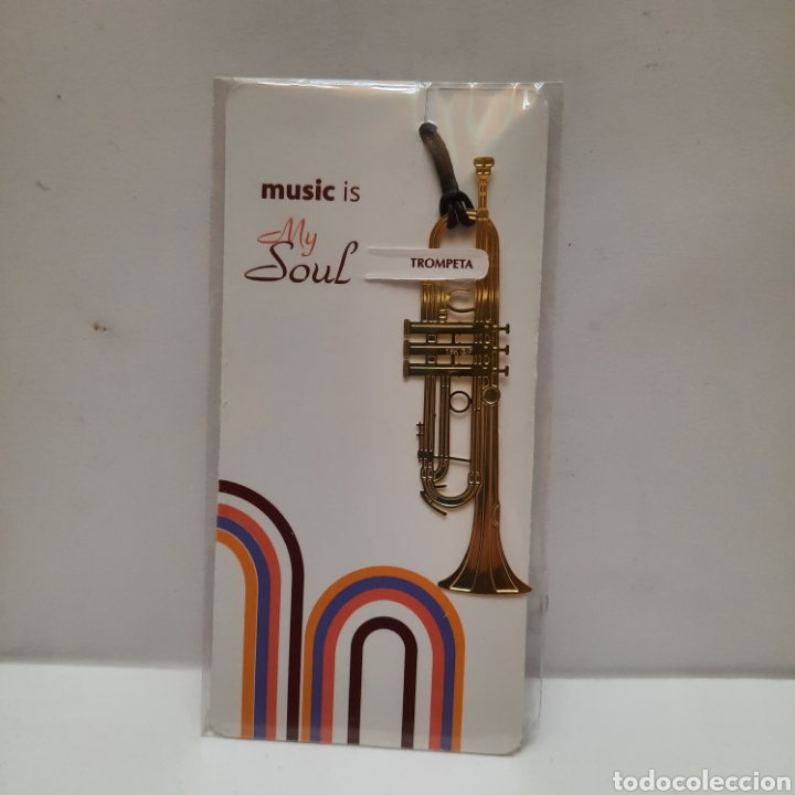 Coleccionismo: Marcap&aacute;ginas metal trompeta