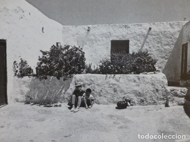 Colecionismo: LANZAROTE VIVIENDAS ANTIGUO HUECOGRABADO