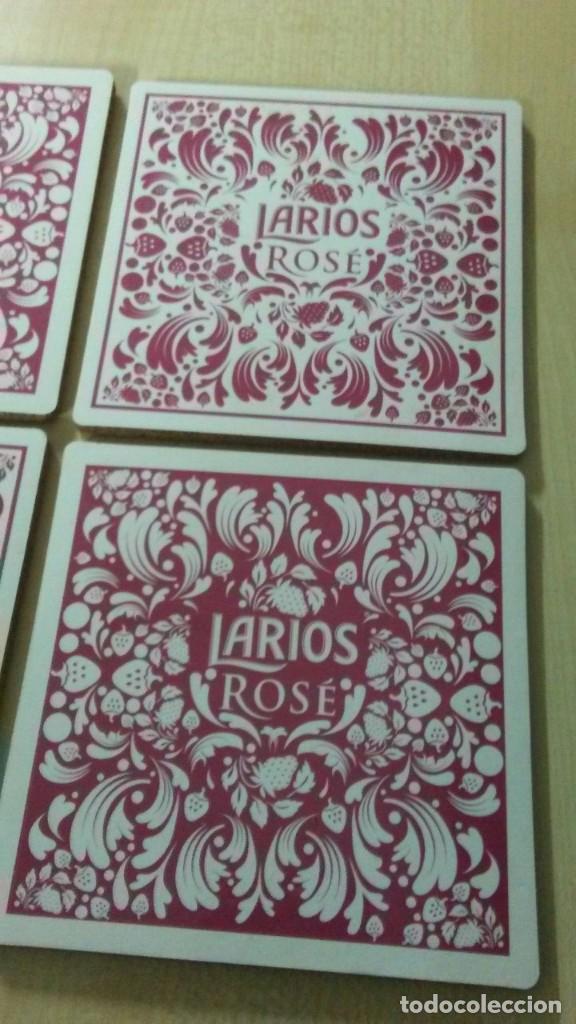 Coleccionismo: 4 POSAVASOS LARIOS - Foto 2