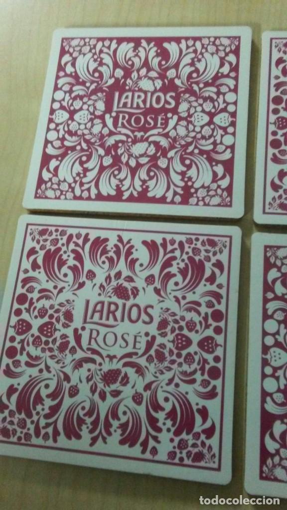 Coleccionismo: 4 POSAVASOS LARIOS - Foto 3
