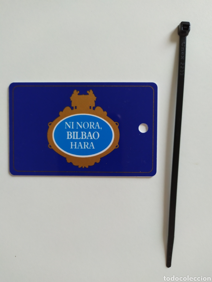 Coleccionismo: Etiqueta maleta viaje Bilbao euskera