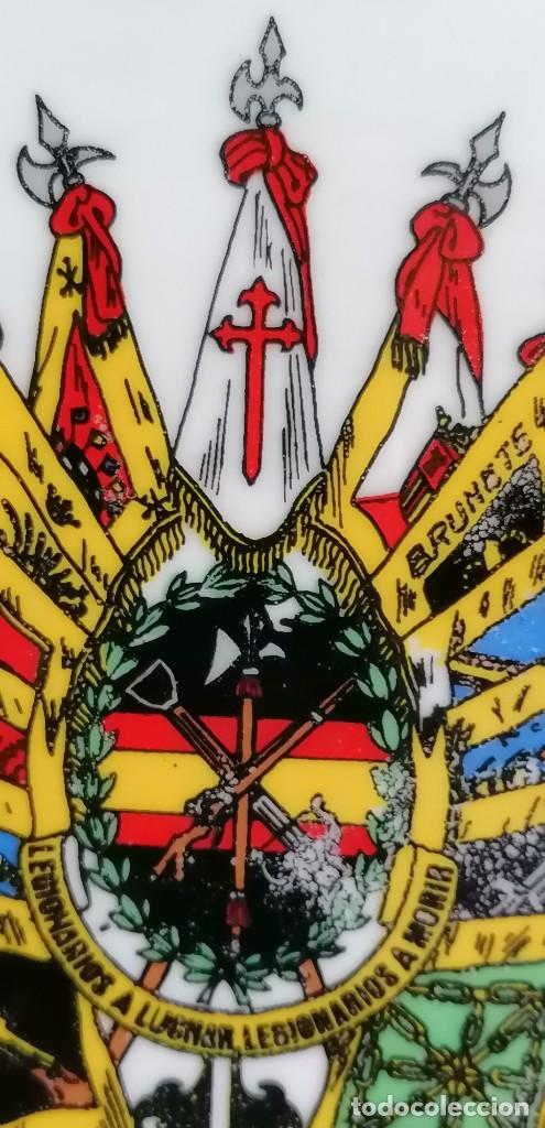 Coleccionismo: LEGI&Oacute;N, BANDEJA HOMENAJE - Foto 5