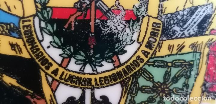 Coleccionismo: LEGI&Oacute;N, BANDEJA HOMENAJE - Foto 6