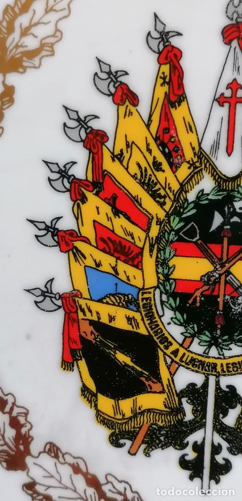 Coleccionismo: LEGI&Oacute;N, BANDEJA HOMENAJE - Foto 8