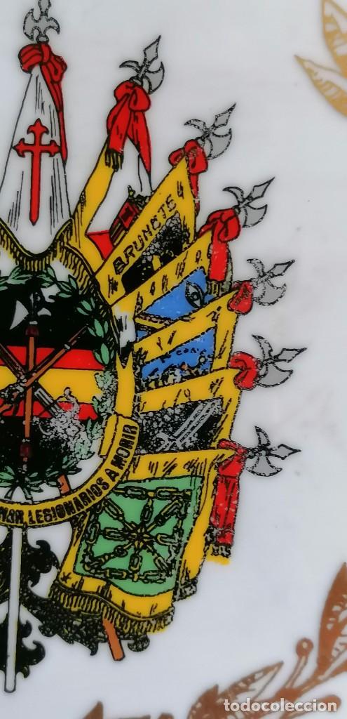 Coleccionismo: LEGI&Oacute;N, BANDEJA HOMENAJE - Foto 9
