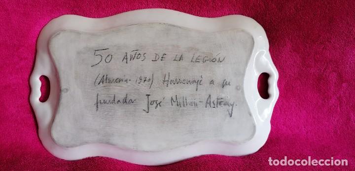 Coleccionismo: LEGI&Oacute;N, BANDEJA HOMENAJE - Foto 10