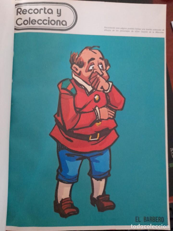 Coleccionismo: 1972 66 LAMINAS ENCUADERNADAS RECORTA Y COLECCIONA PERSONAJES DON QUIJOTE DE LA MANCHA