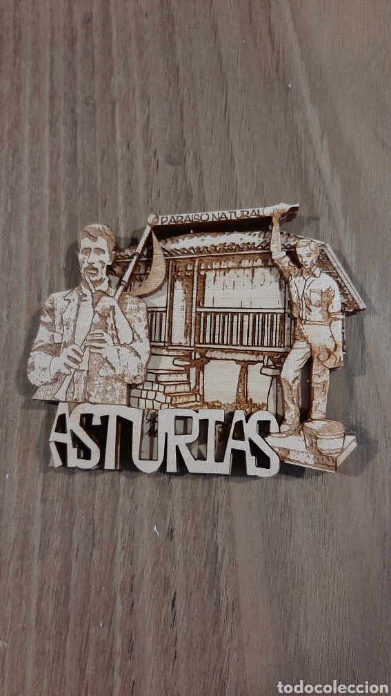 Collectionnisme: ASTURIAS TALLA MADERA IM&Aacute;N VINTAGE COLISEVM ANTIG&Uuml;EDADES ETNOGRAF&Iacute;A GALLEGA COLECCIONISMO