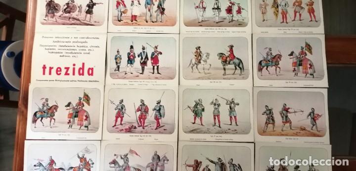 Coleccionismo: 16 L&Aacute;MINAS DE UNIFORMES MILITARES