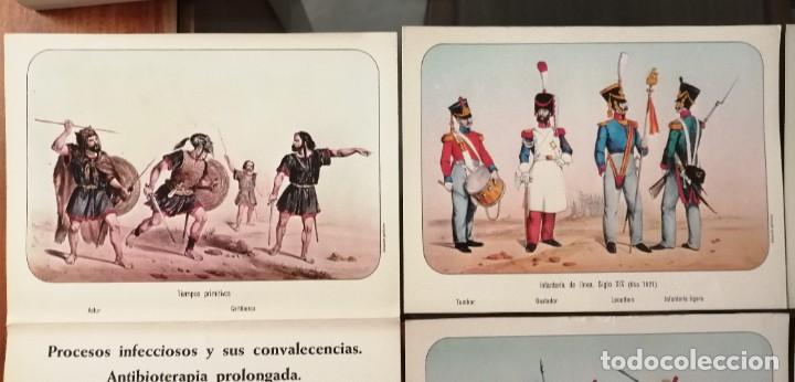 Coleccionismo: 16 L&Aacute;MINAS DE UNIFORMES MILITARES - Foto 2