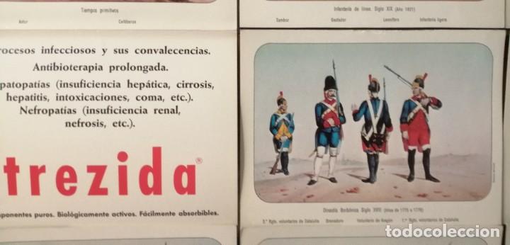 Coleccionismo: 16 L&Aacute;MINAS DE UNIFORMES MILITARES - Foto 4