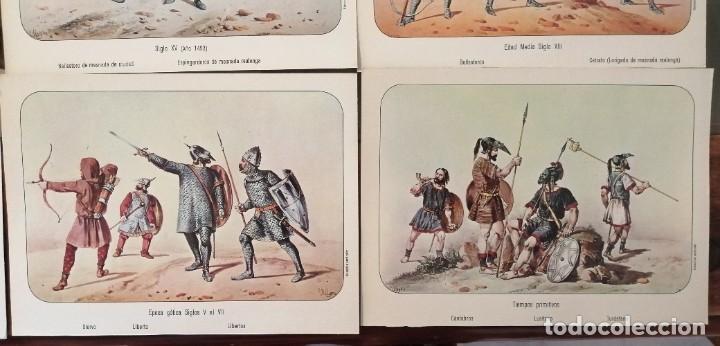 Coleccionismo: 16 L&Aacute;MINAS DE UNIFORMES MILITARES - Foto 9