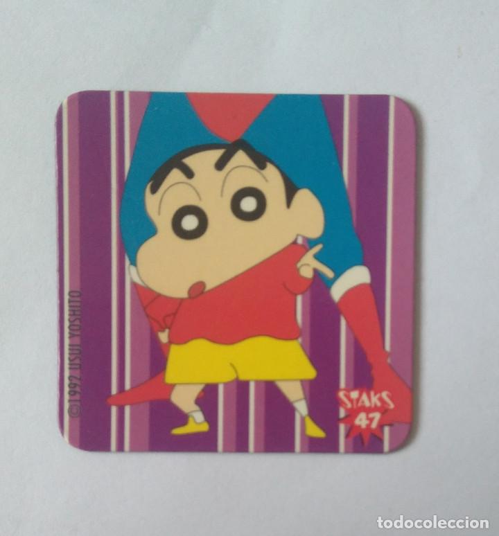 Coleccionismo: stak staks panini shin chan sin magnet iman 47