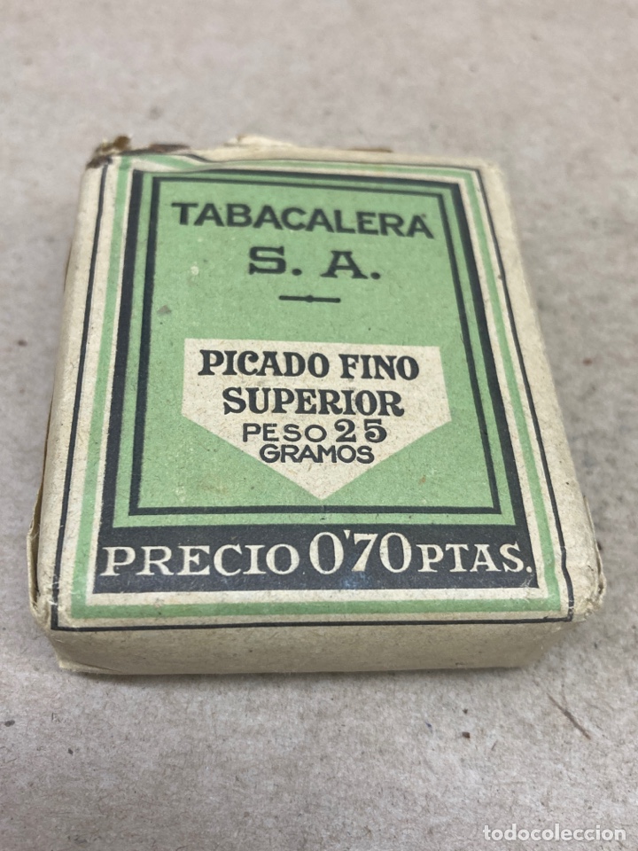 Coleccionismo: Tabaco picado 25g tabacalera SA - Foto 2