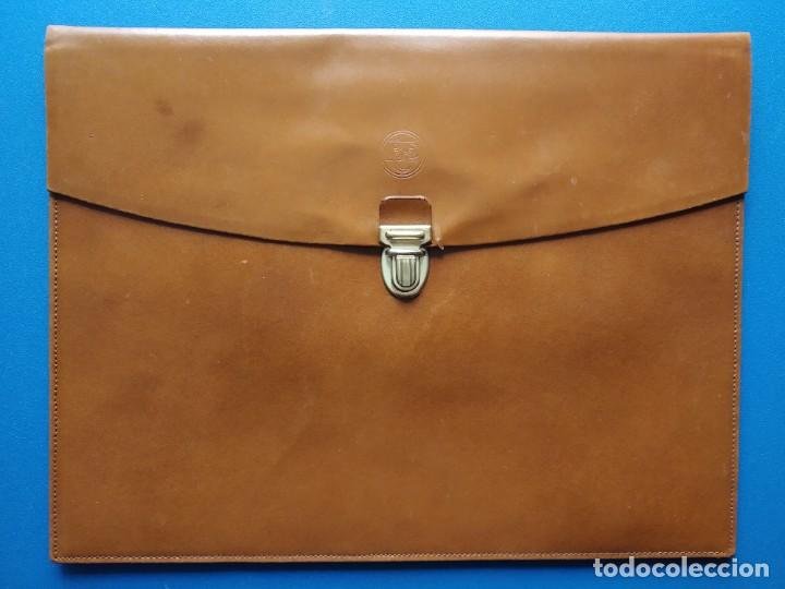 cartera de piel portadocumentos de artipiel par - Buy Vintage accessories  on todocoleccion