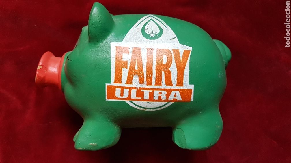 Coleccionismo: Cerdito hucha Fairy - Foto 4
