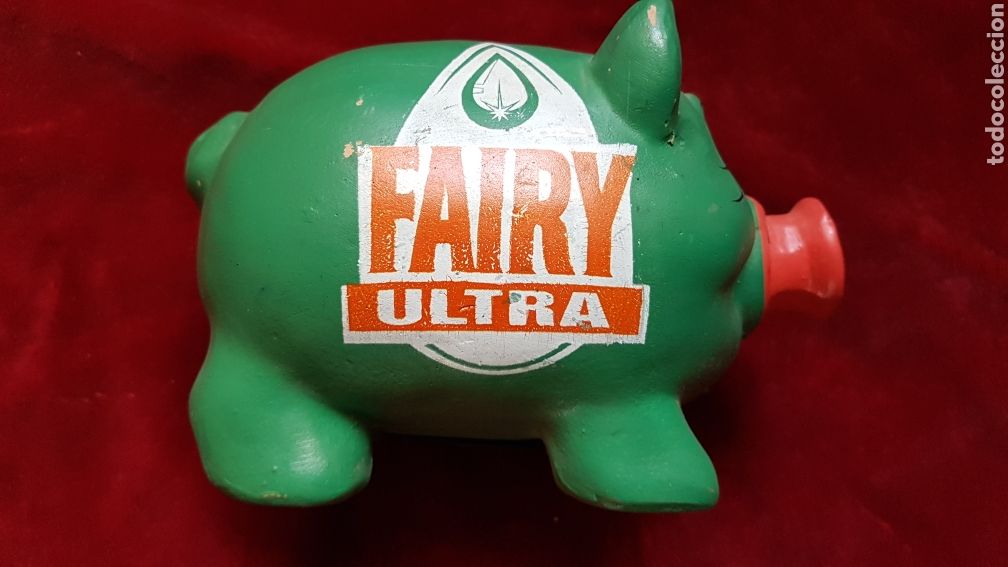 Coleccionismo: Cerdito hucha Fairy - Foto 1