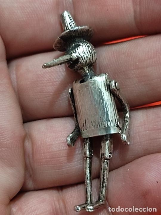 Coleccionismo: PINOCHO PINOCCIO ARTICULADO METAL BONITA P&Aacute;TINA RETRO 6 CMS ALTO FIGURA METAL