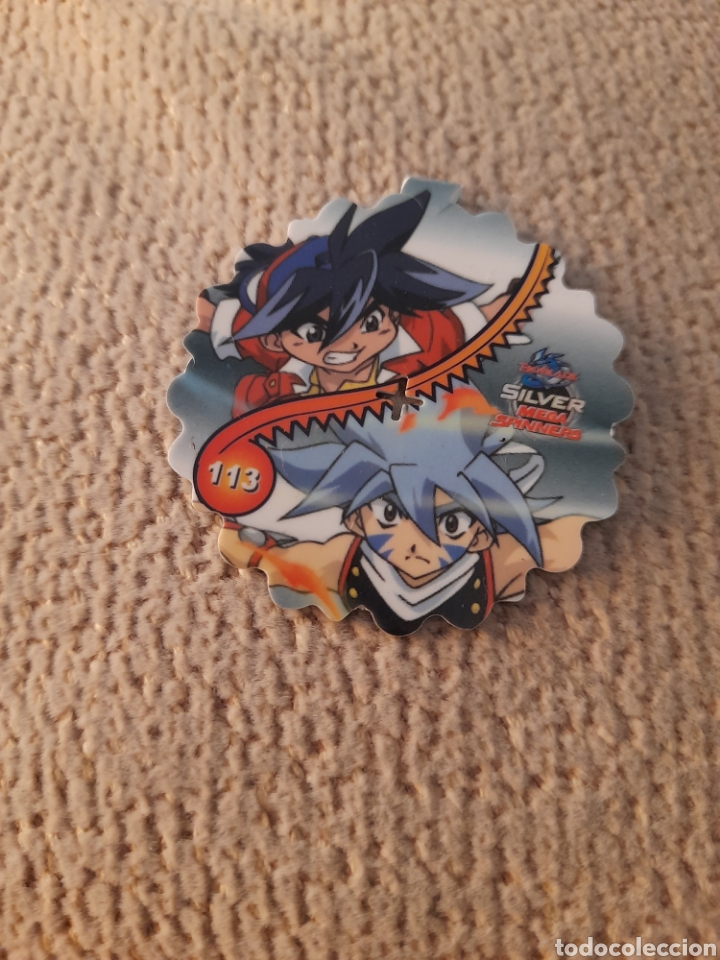 Coleccionismo: Matutano BEYBLADE SILVER MEGA SPINNERS 113