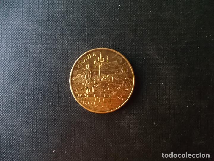 Coleccionismo: medalla de ciudad de Praga - Foto 1