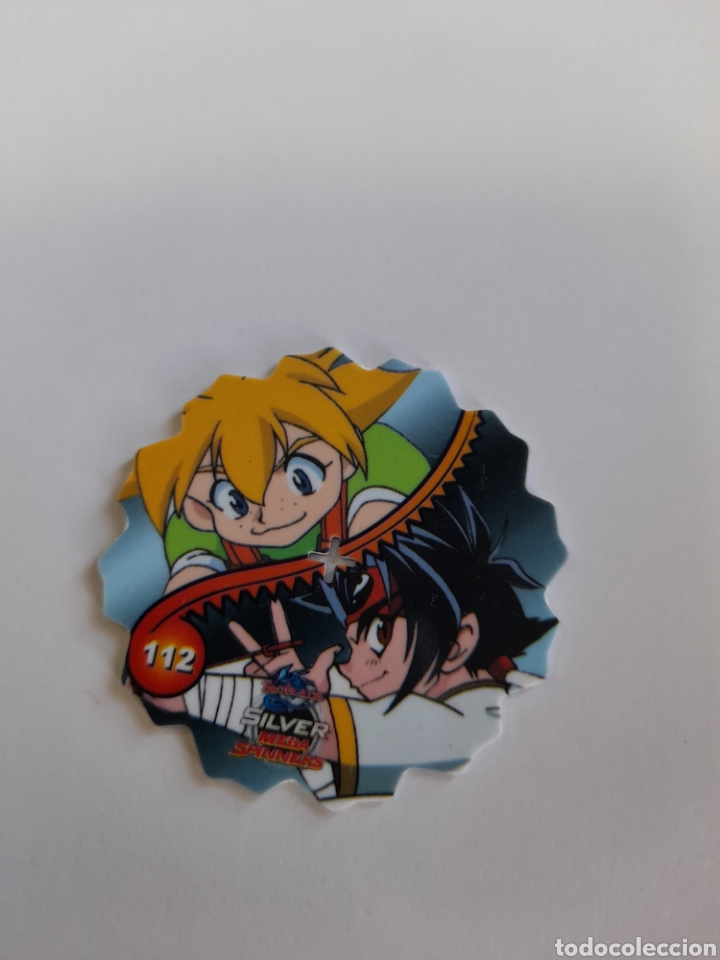 Coleccionismo: Matutano BEYBLADE SILVER MEGA SPINNERS 112