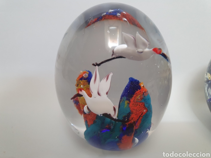 Coleccionismo: 3 BOLAS DE CRISTAL, PISAPAPELES. - Foto 4