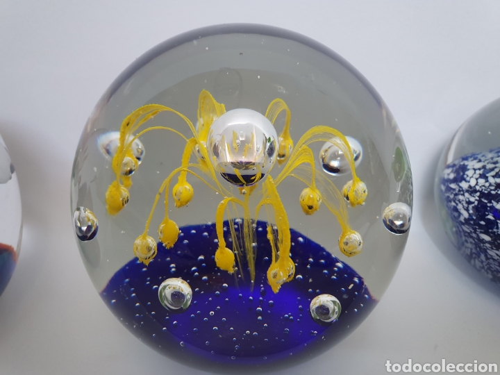 Coleccionismo: 3 BOLAS DE CRISTAL, PISAPAPELES. - Foto 7
