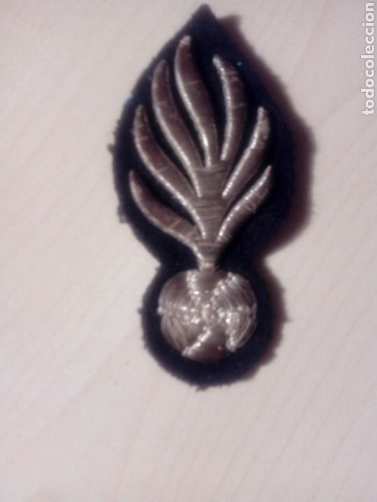 Coleccionismo: Escudo pacheo militar bordado - Foto 1