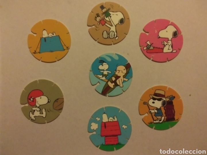 Coleccionismo: TAZOS SNOOPY