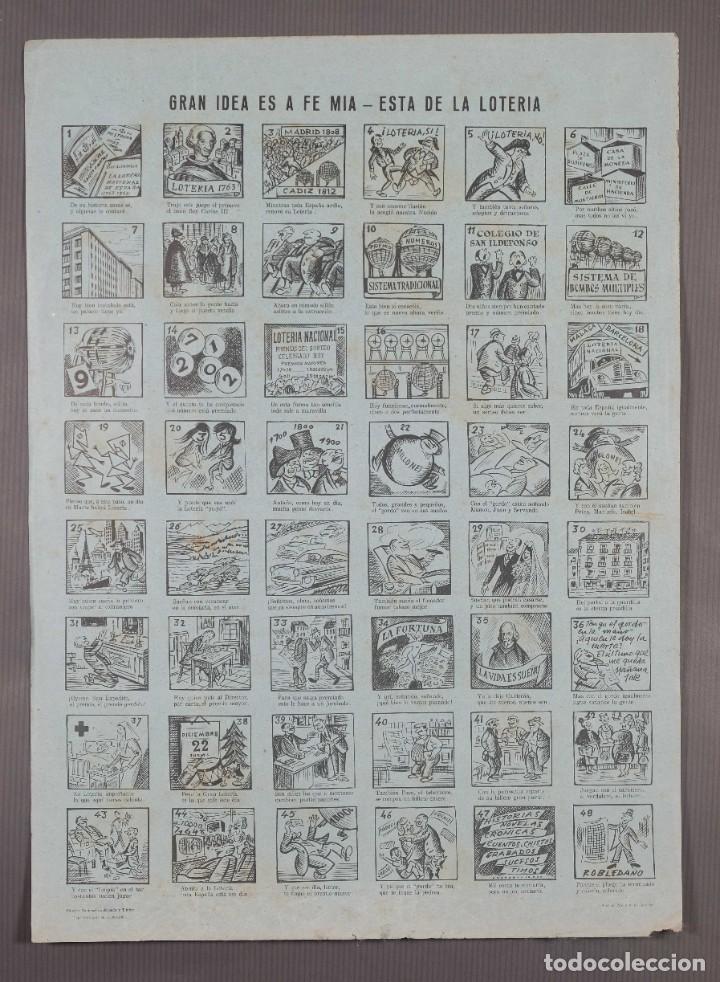 Coleccionismo: Auca/Aleluya - Gran idea es a fe mia, esta es la loteria - 1967