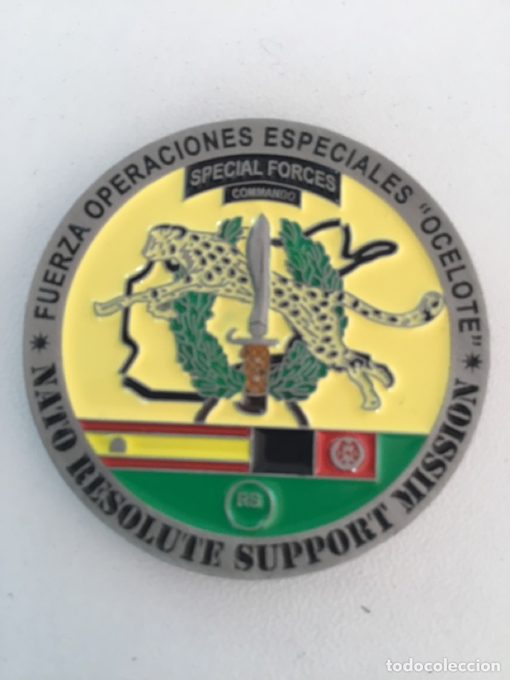 Coleccionismo: OCELOTE RSM GOE II SOA SOE 24 Challenge Coin Moneda - Foto 1